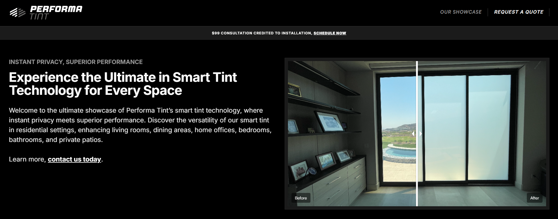 Performa Tint - Website - Secondary Feature Image