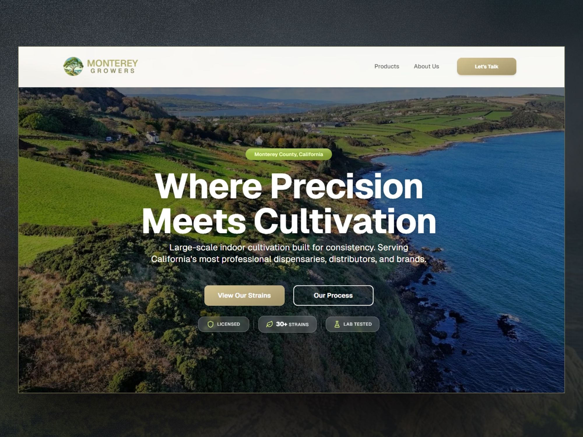 Monterey Growers - Website